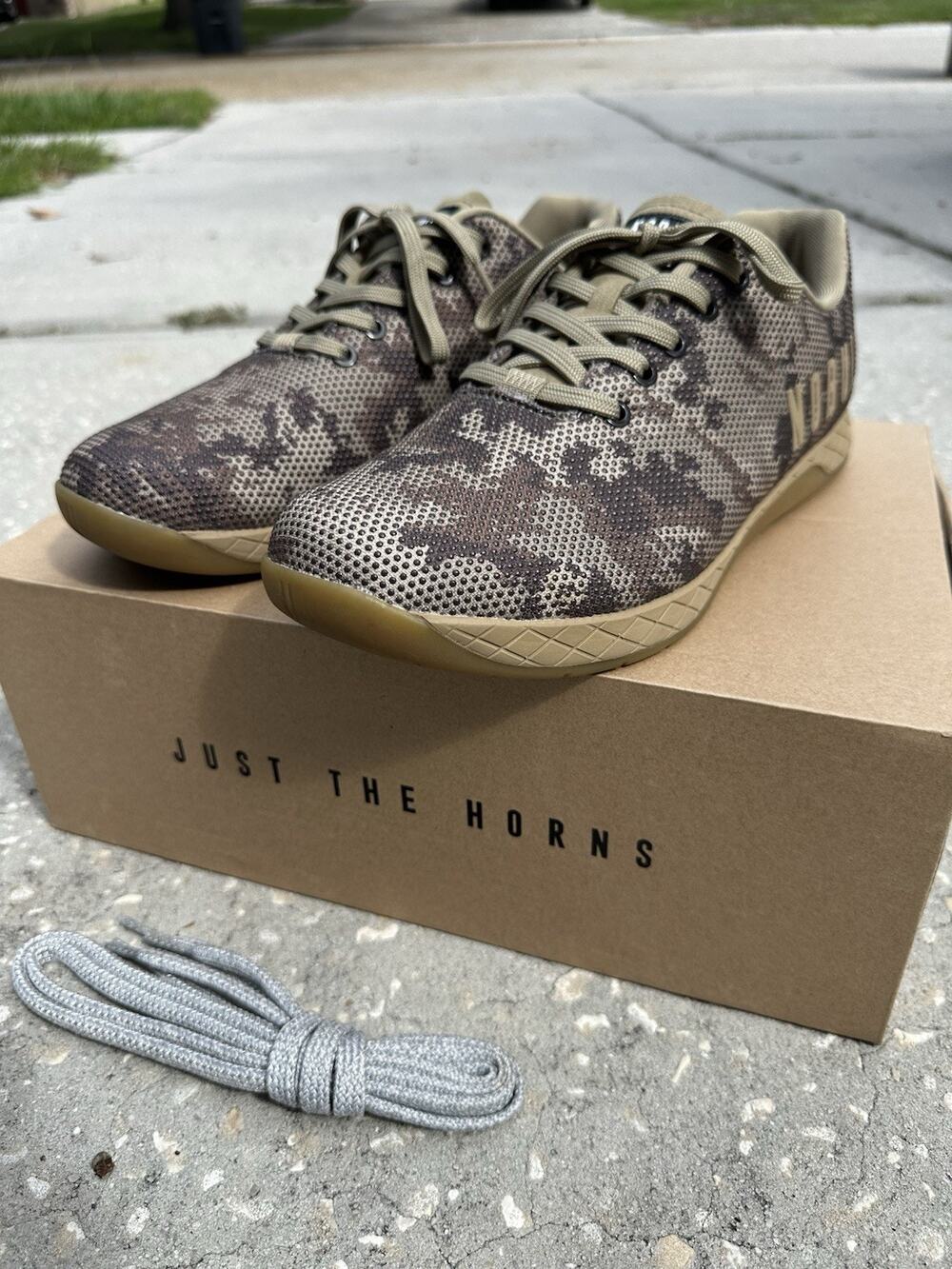 NoBull Superfabric Men 12 Women 13.5 Army High Top Trainer Sneakers Shoe Brown